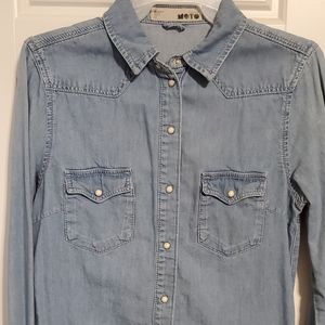 Pearl Snap Button Down